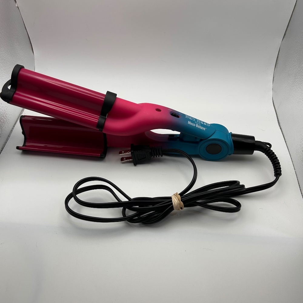 BedHead Triple Barrel Waver - Pink & Blue